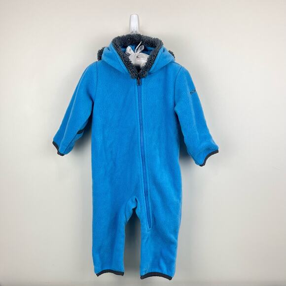 Columbia Infant Tiny Bear II Blue Bunting 6-12 Months - Picture 1 of 7
